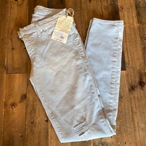 NWT Size 29 Henry & Belle Super Skinny Mystic Light Blue Gray Jeans